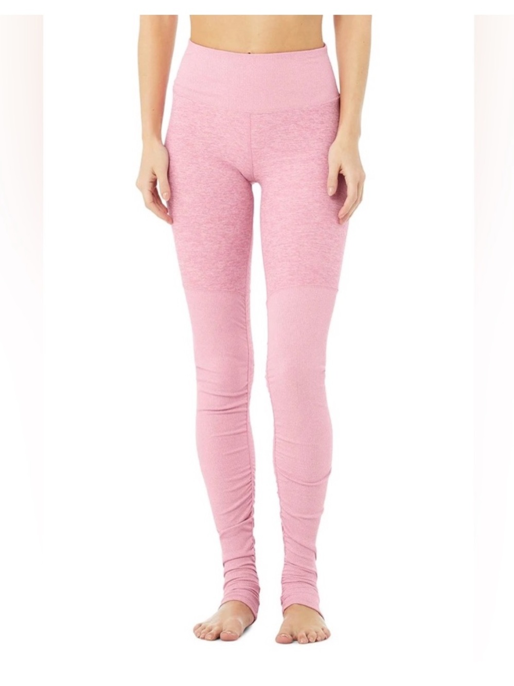 Alo Yoga goddess leggings pink soft xs good condition athletic athleisure gym
